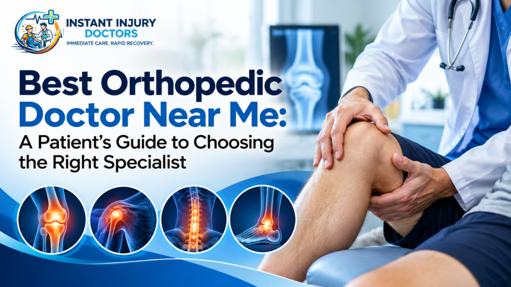 best orthopedic doctor near me